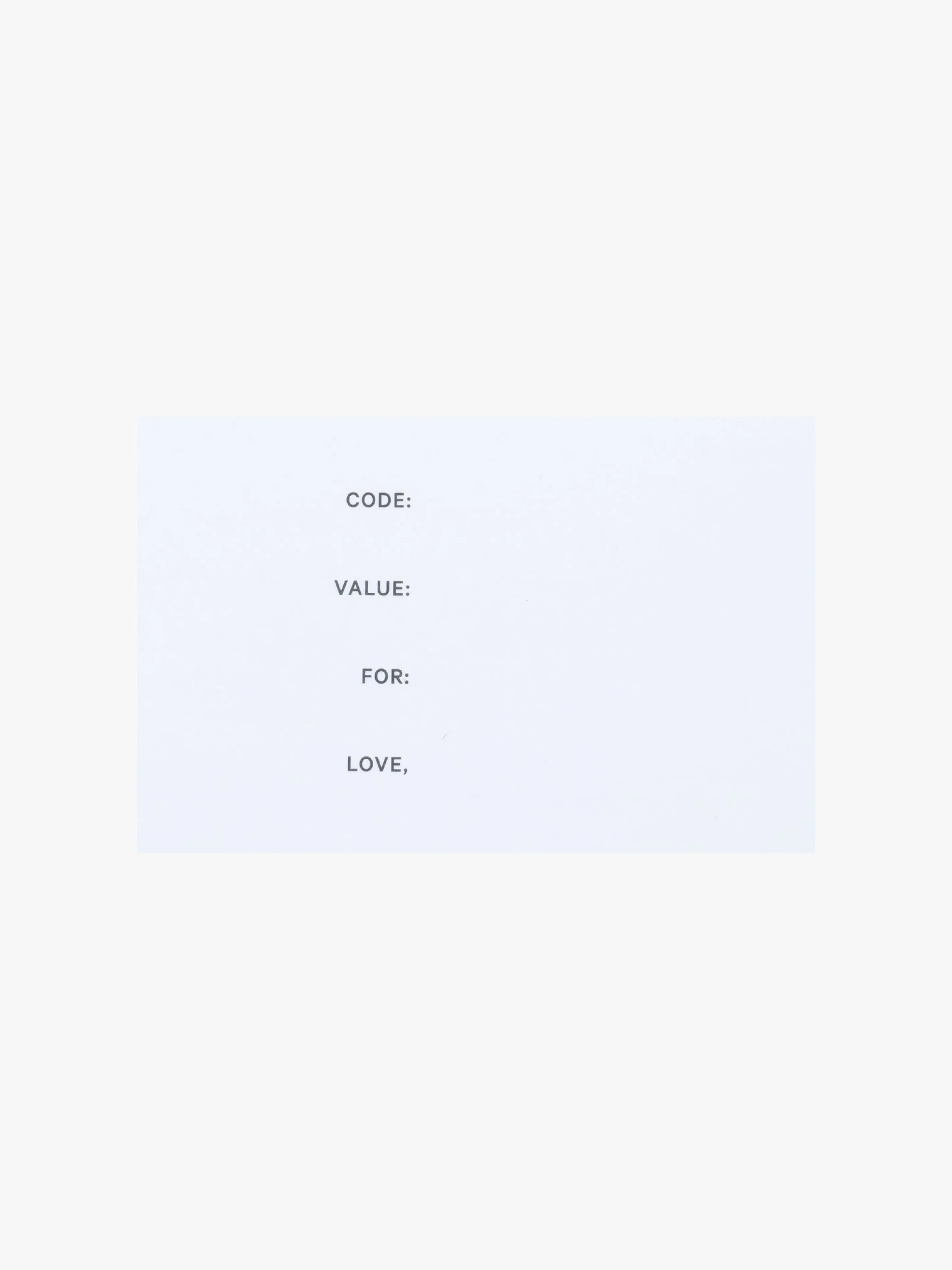 Gift Card