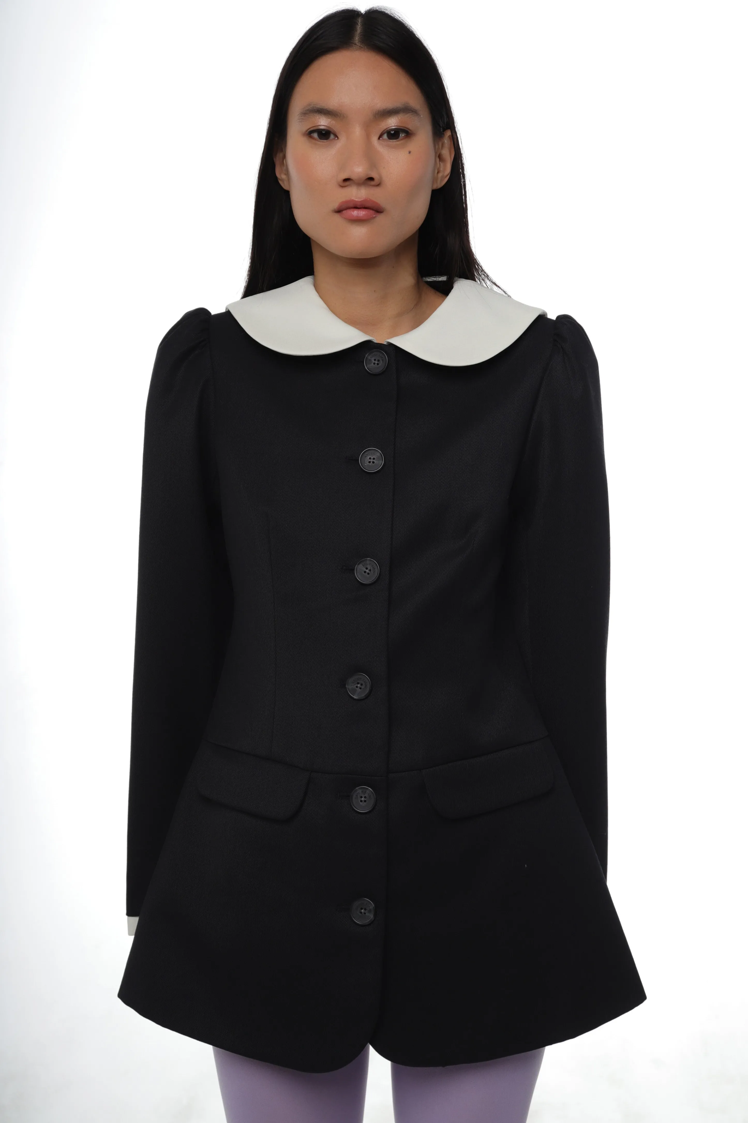 GWEN COAT IN BLACK