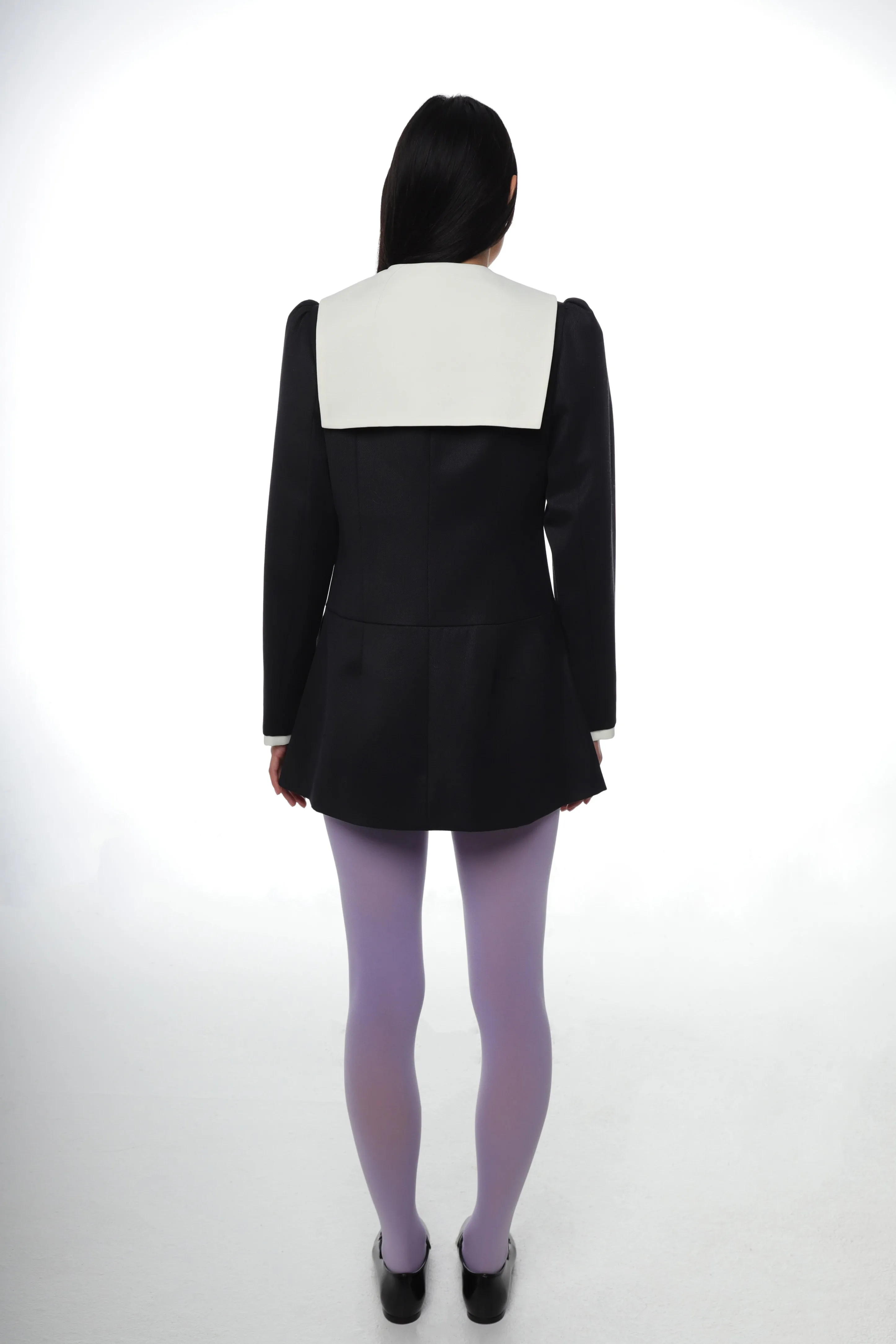 GWEN COAT IN BLACK