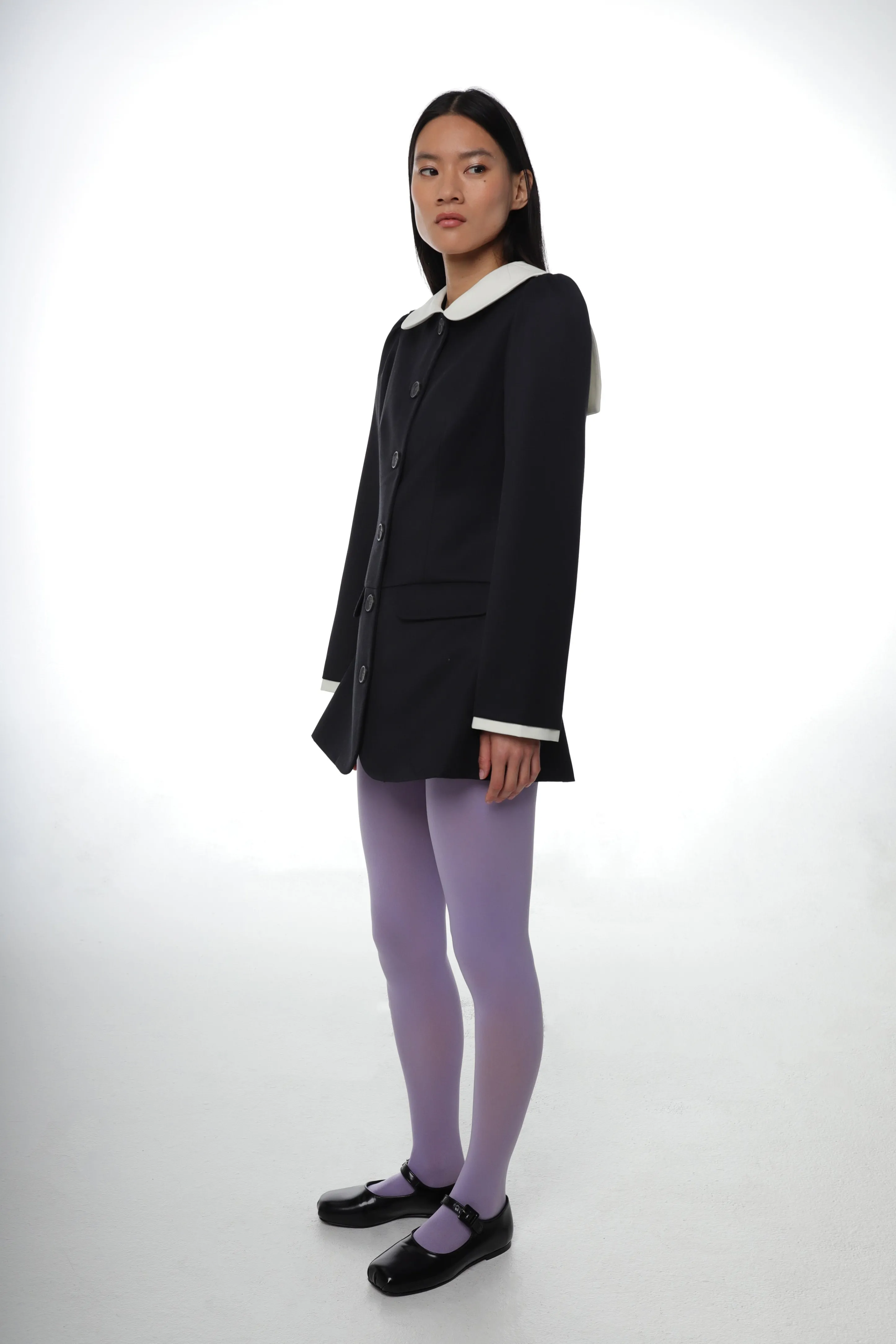 GWEN COAT IN BLACK
