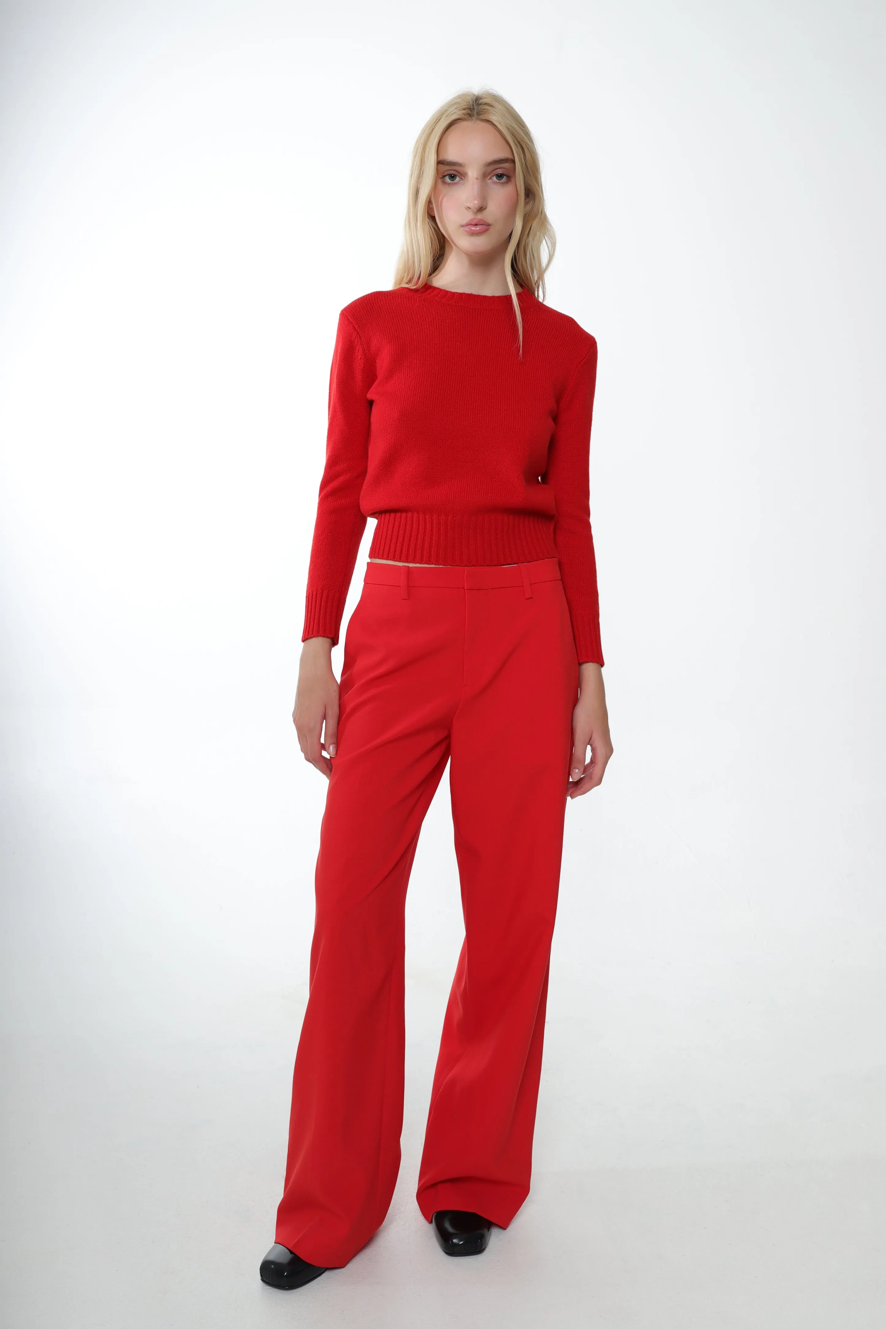 DUCK SWEATER IN RED