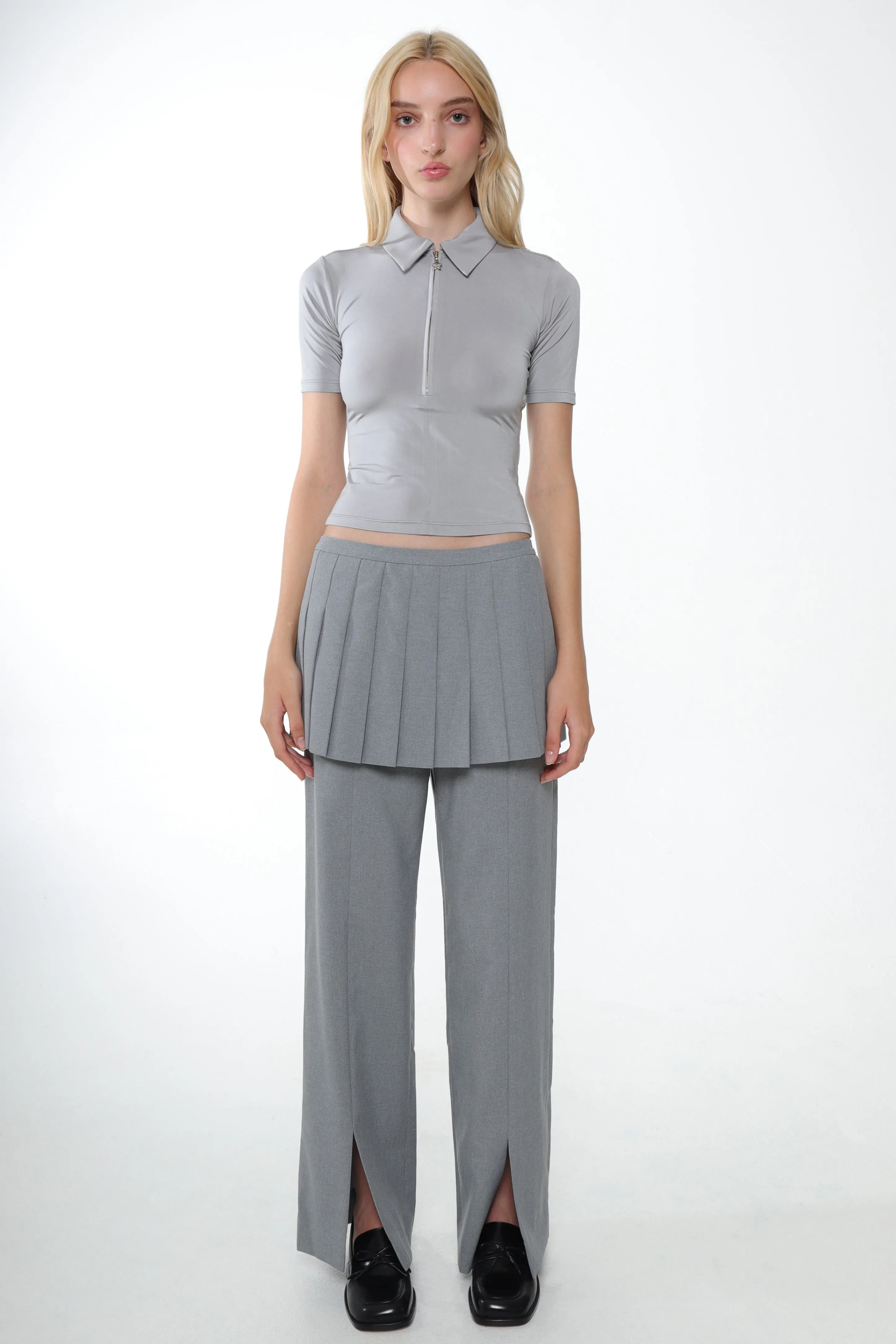 CAMPER TOP IN GREY
