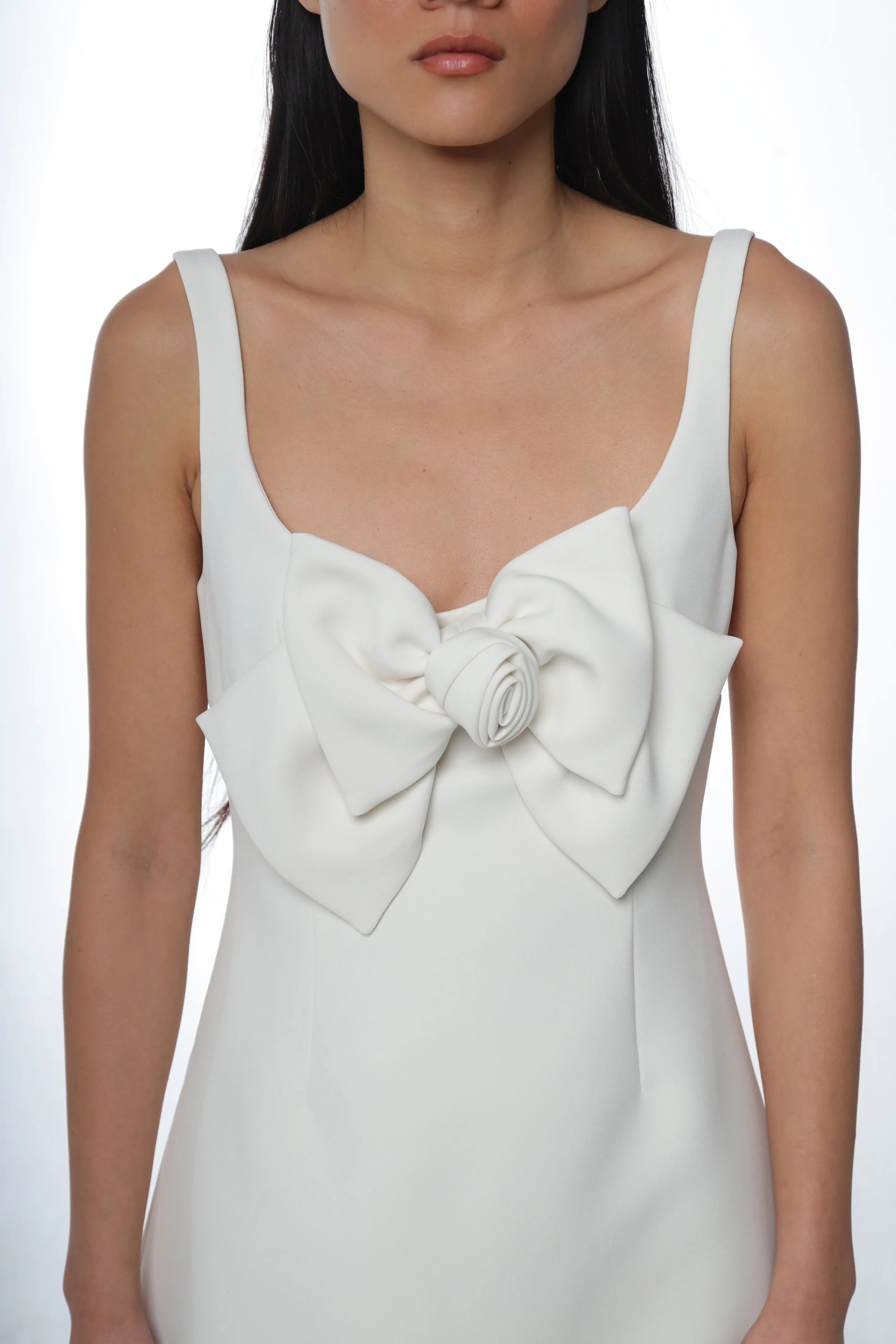 ARDEN DRESS IN CREAM