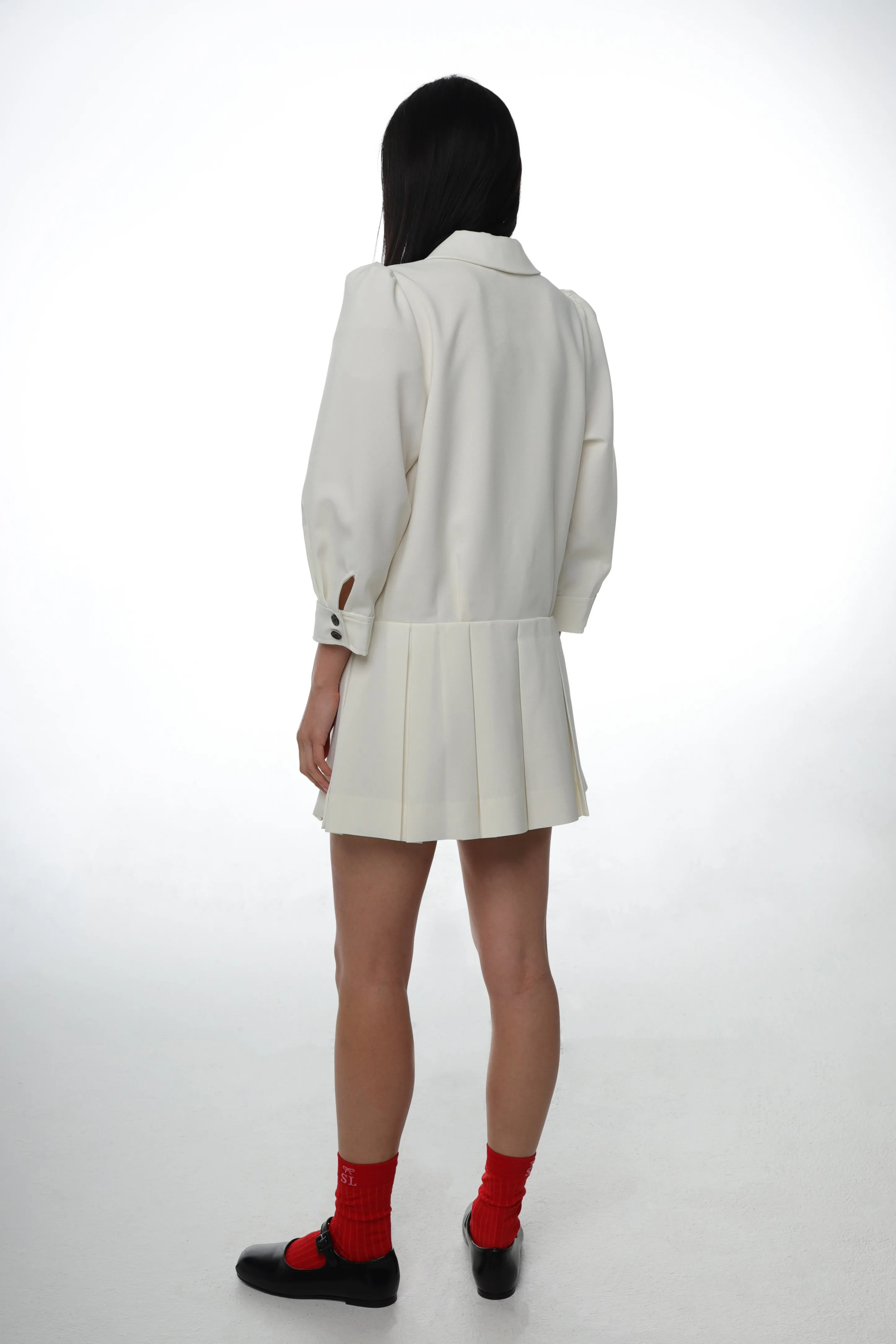 SOMM DRESS IN CREAM