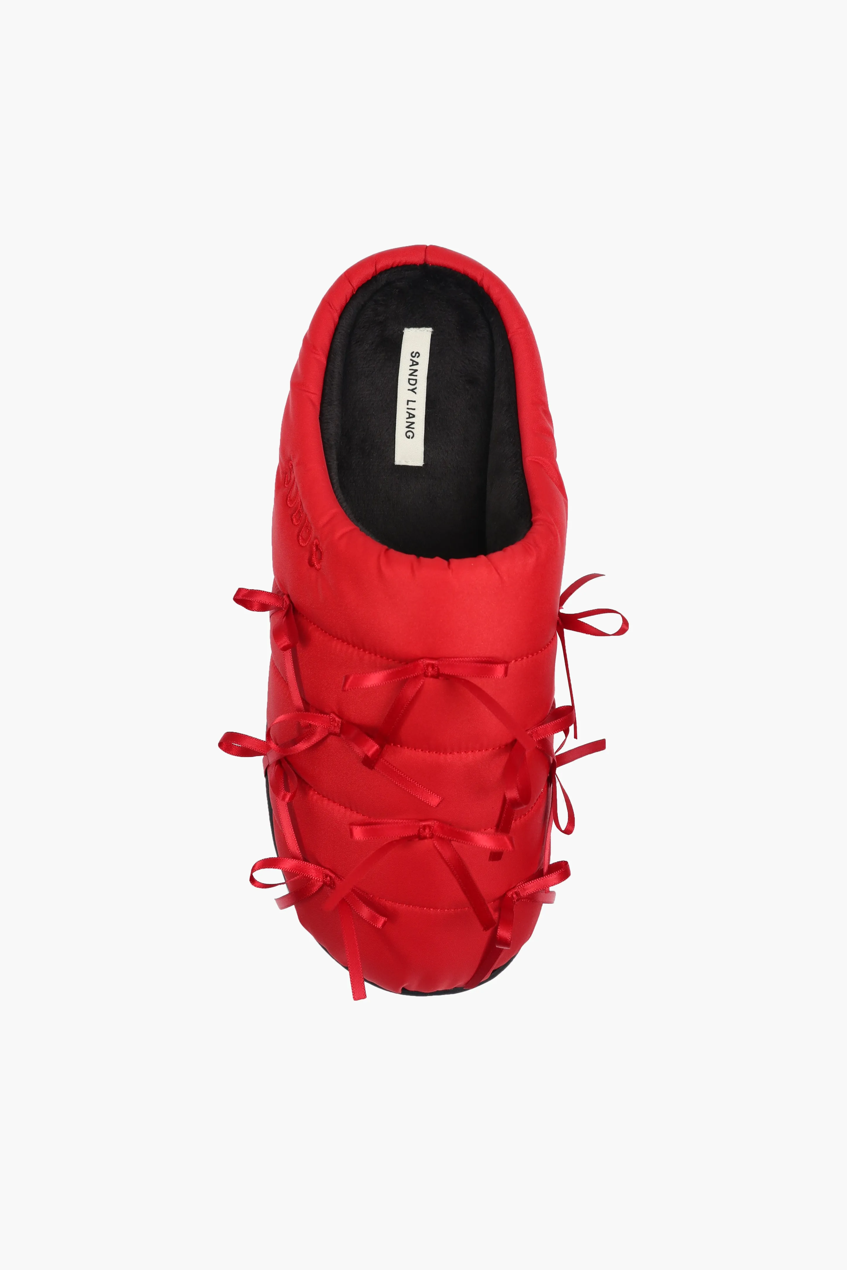 SANDY LIANG X SUBU SLIPPERS IN RED