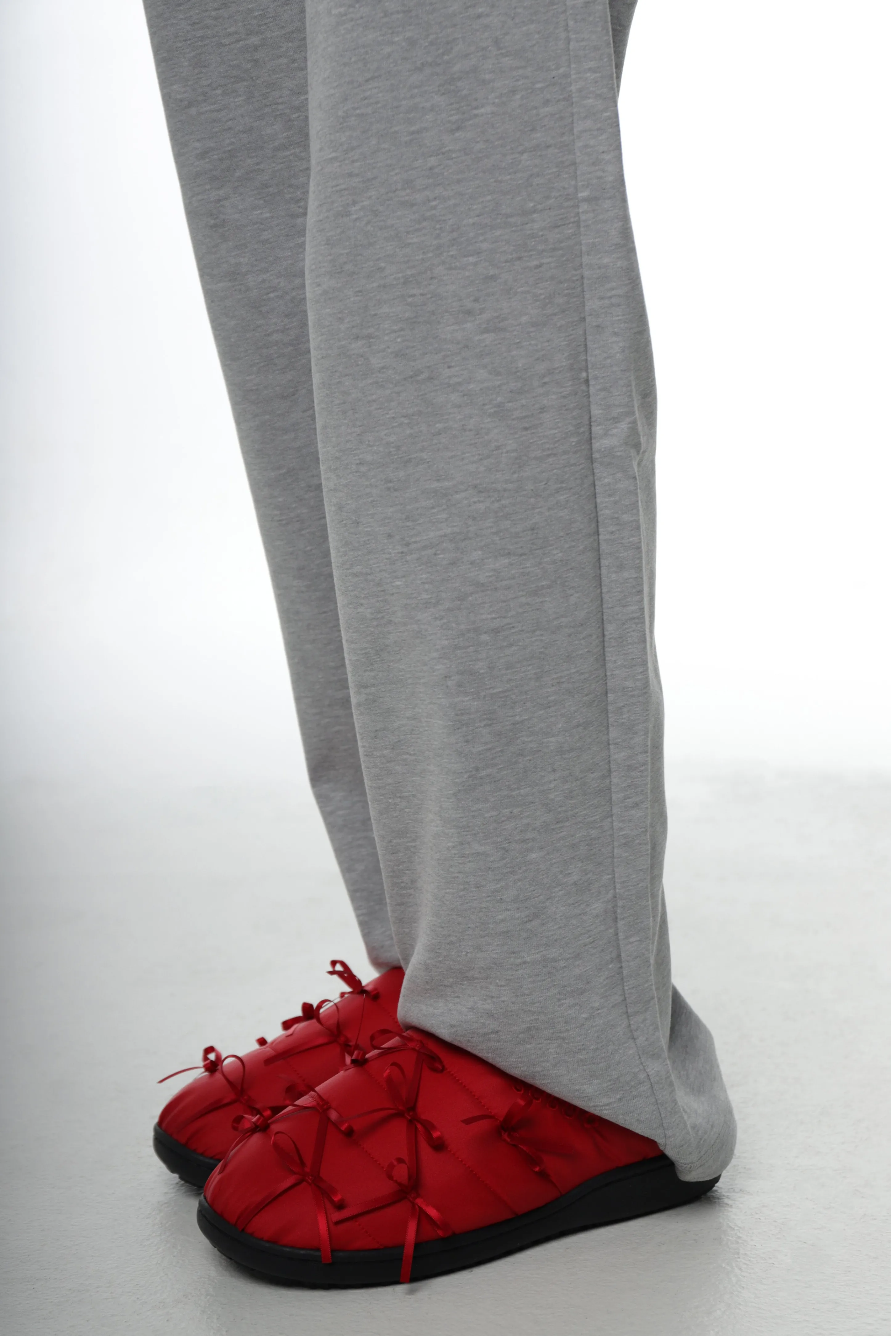 SANDY LIANG X SUBU SLIPPERS IN RED
