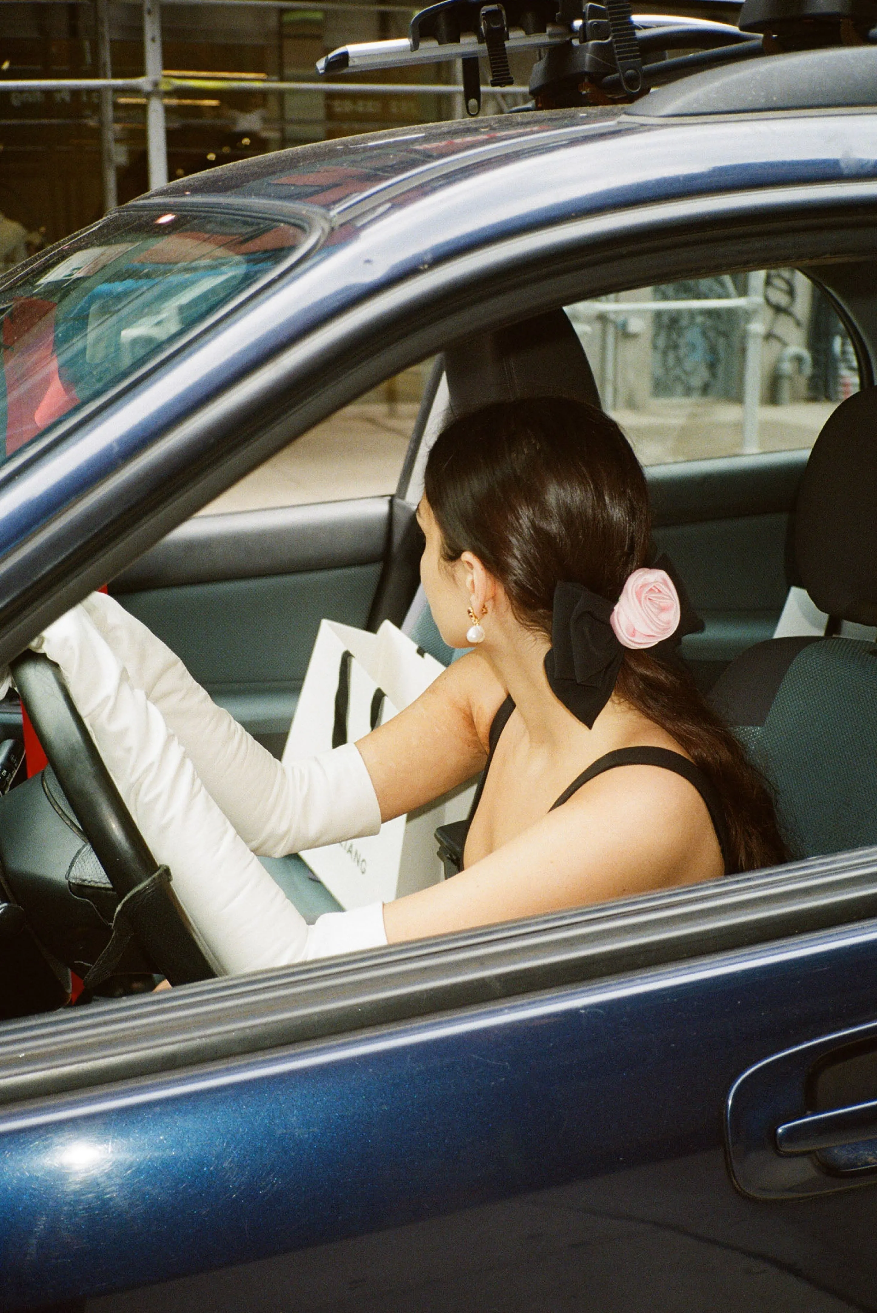 CORSAGE HAIR BOW