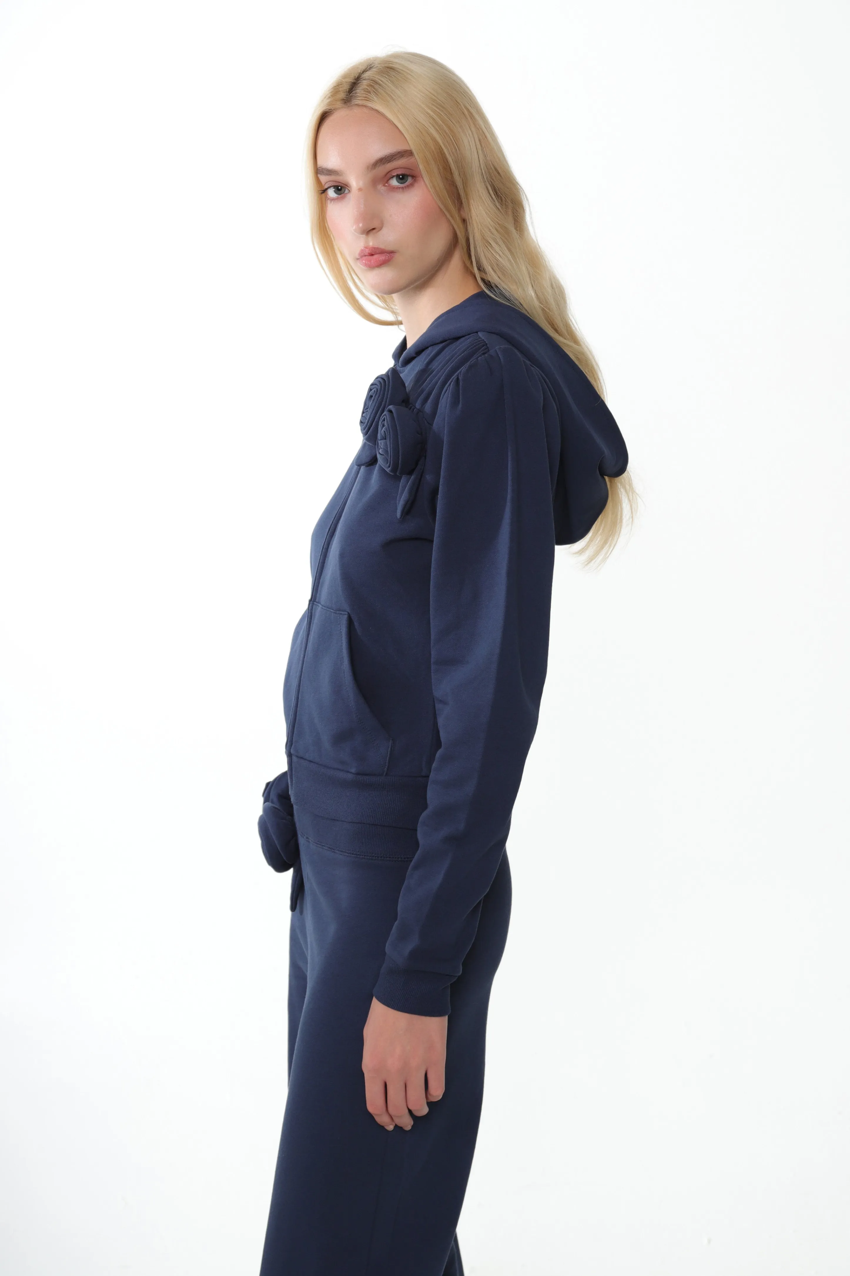 SOOKIE HOODIE IN NAVY