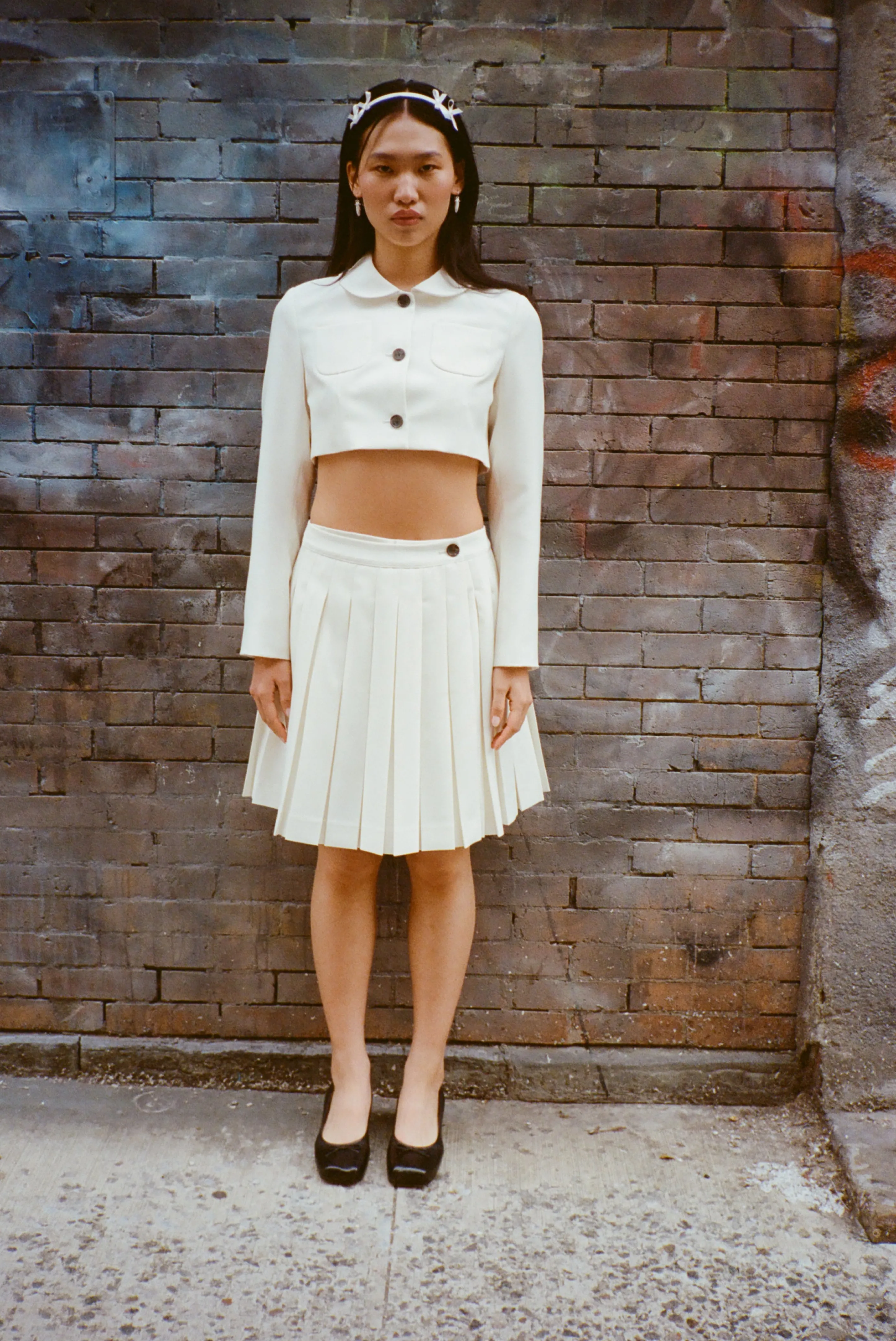 ASTRA SKORT IN BONE
