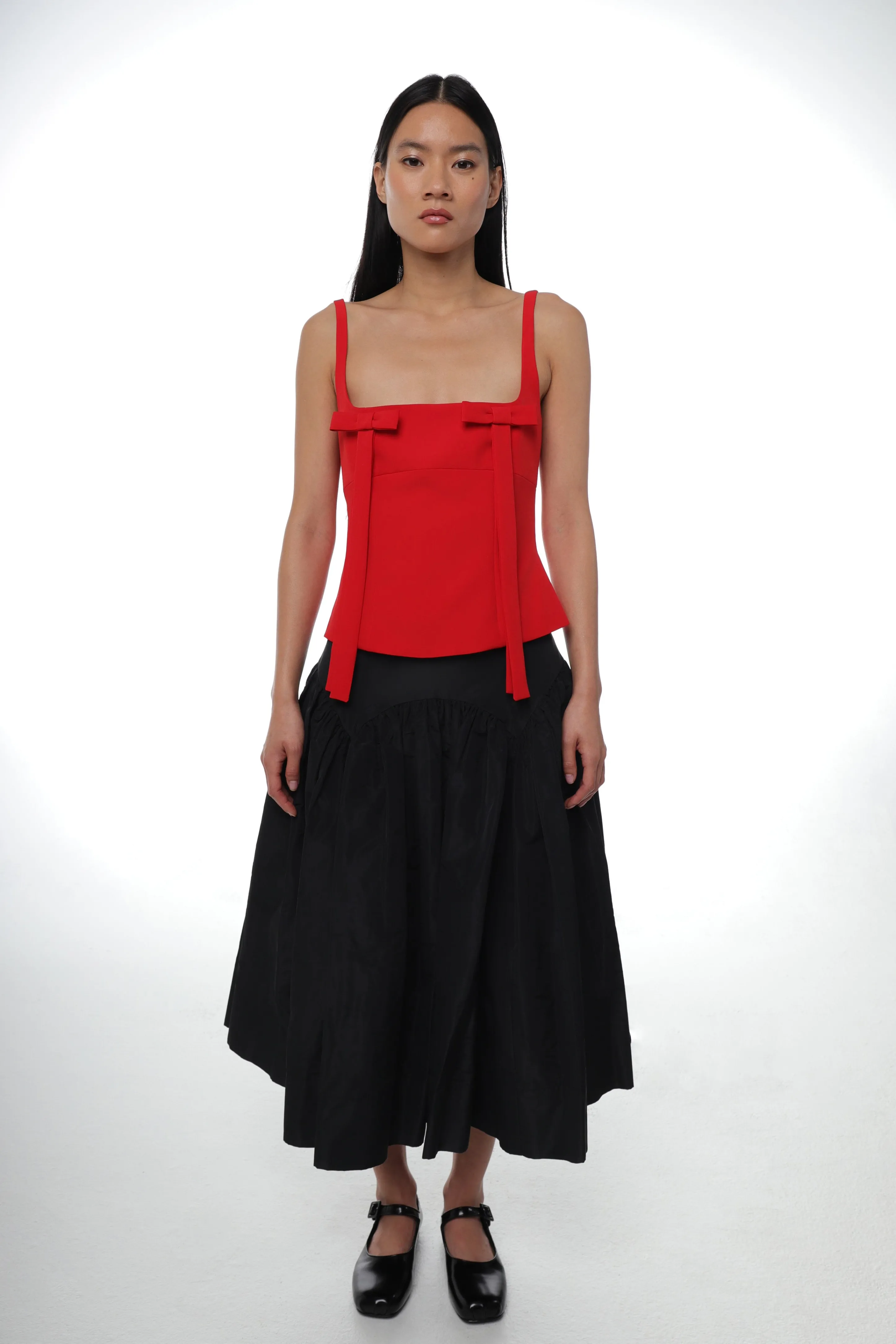 TEACUP TANK IN RED