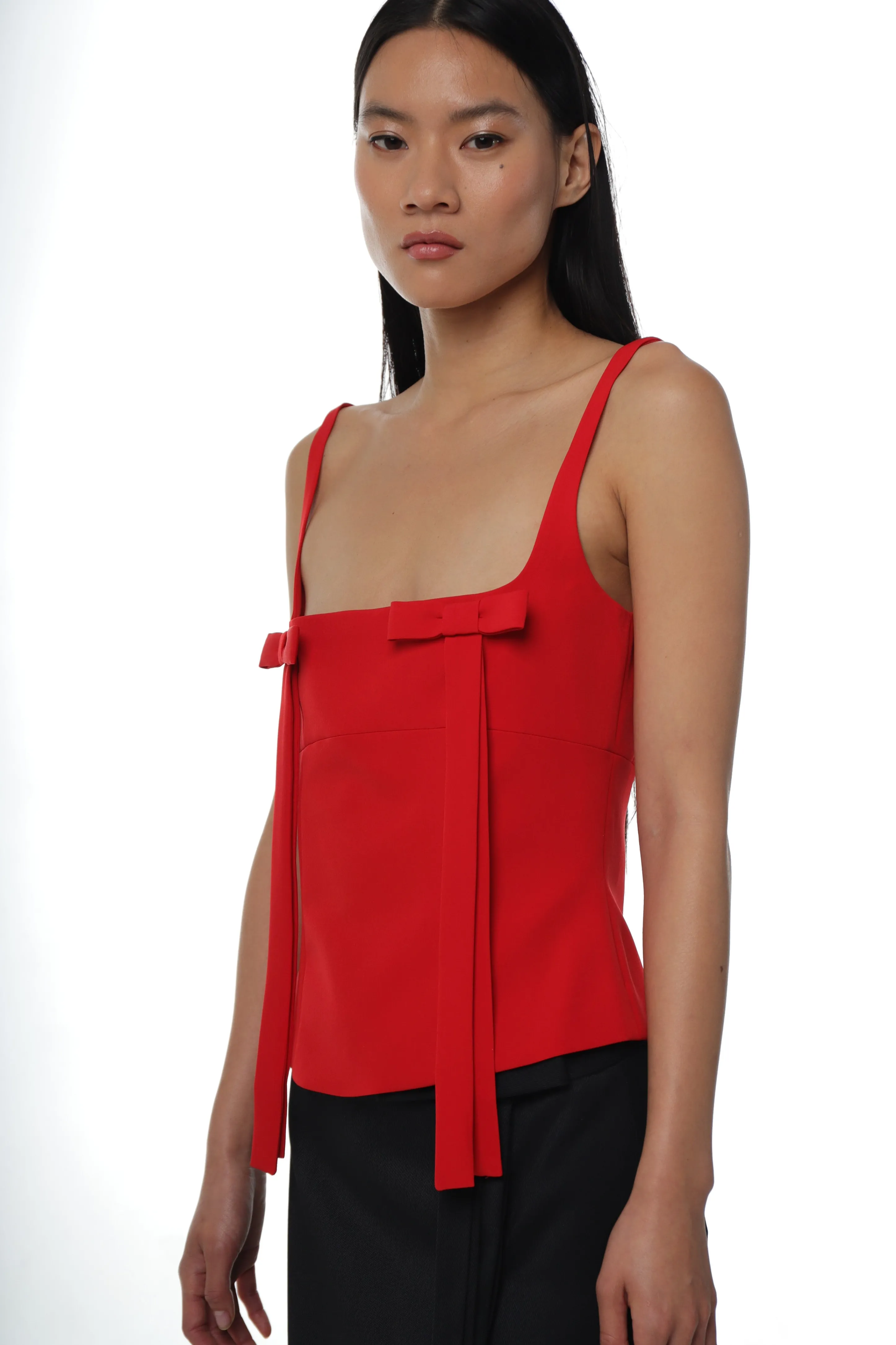 TEACUP TANK IN RED