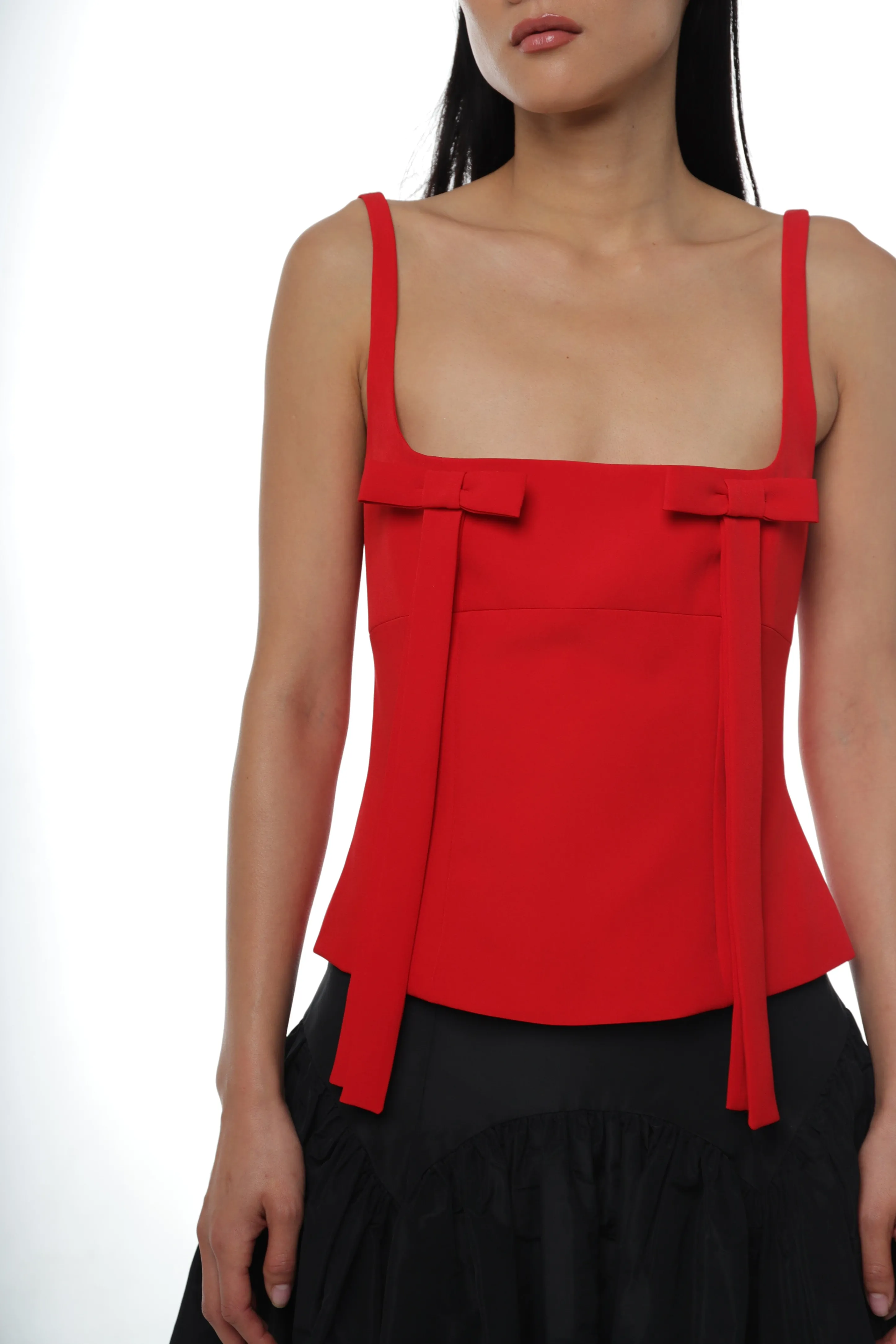 TEACUP TANK IN RED