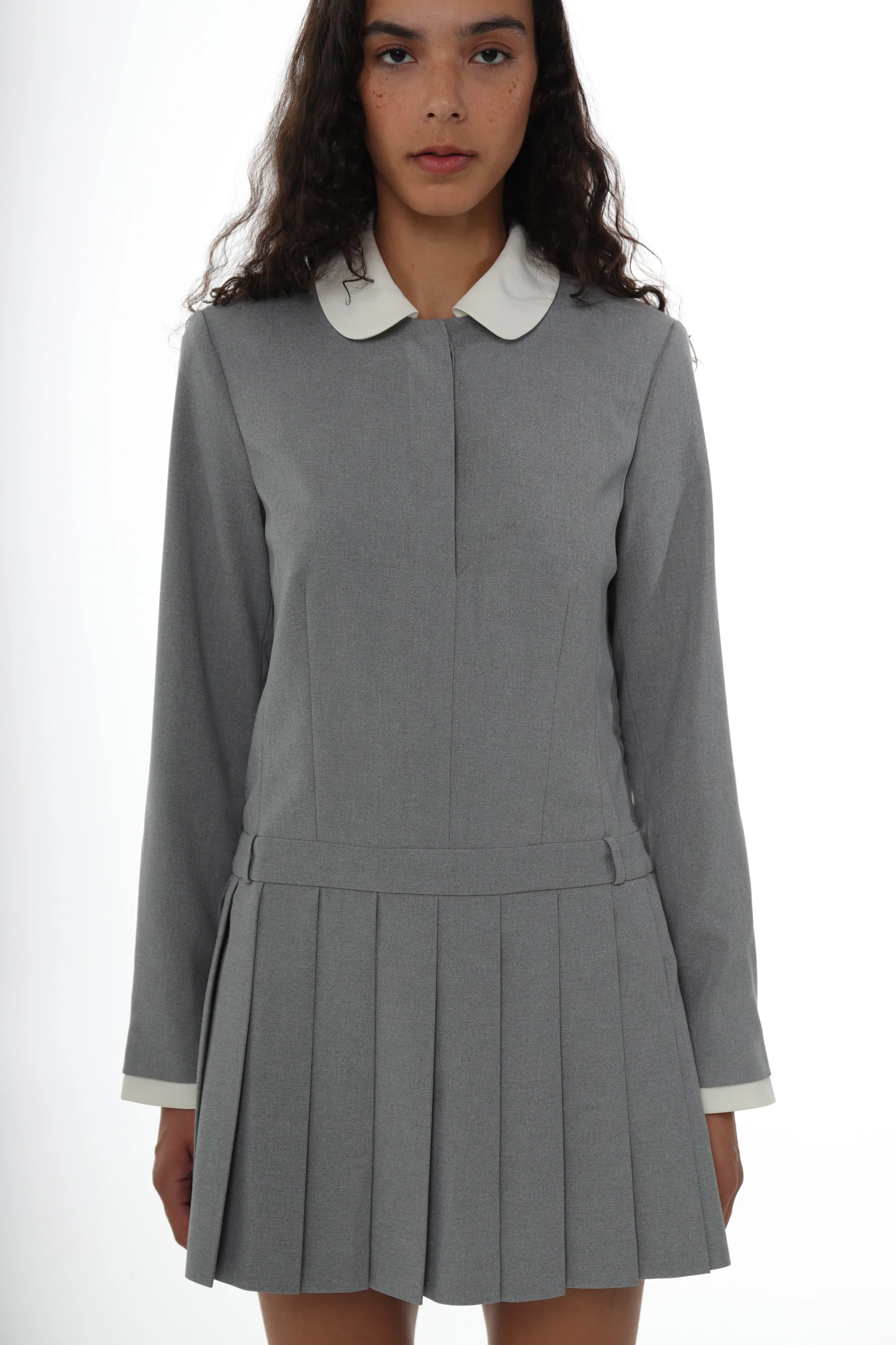ADO DRESS IN GREY
