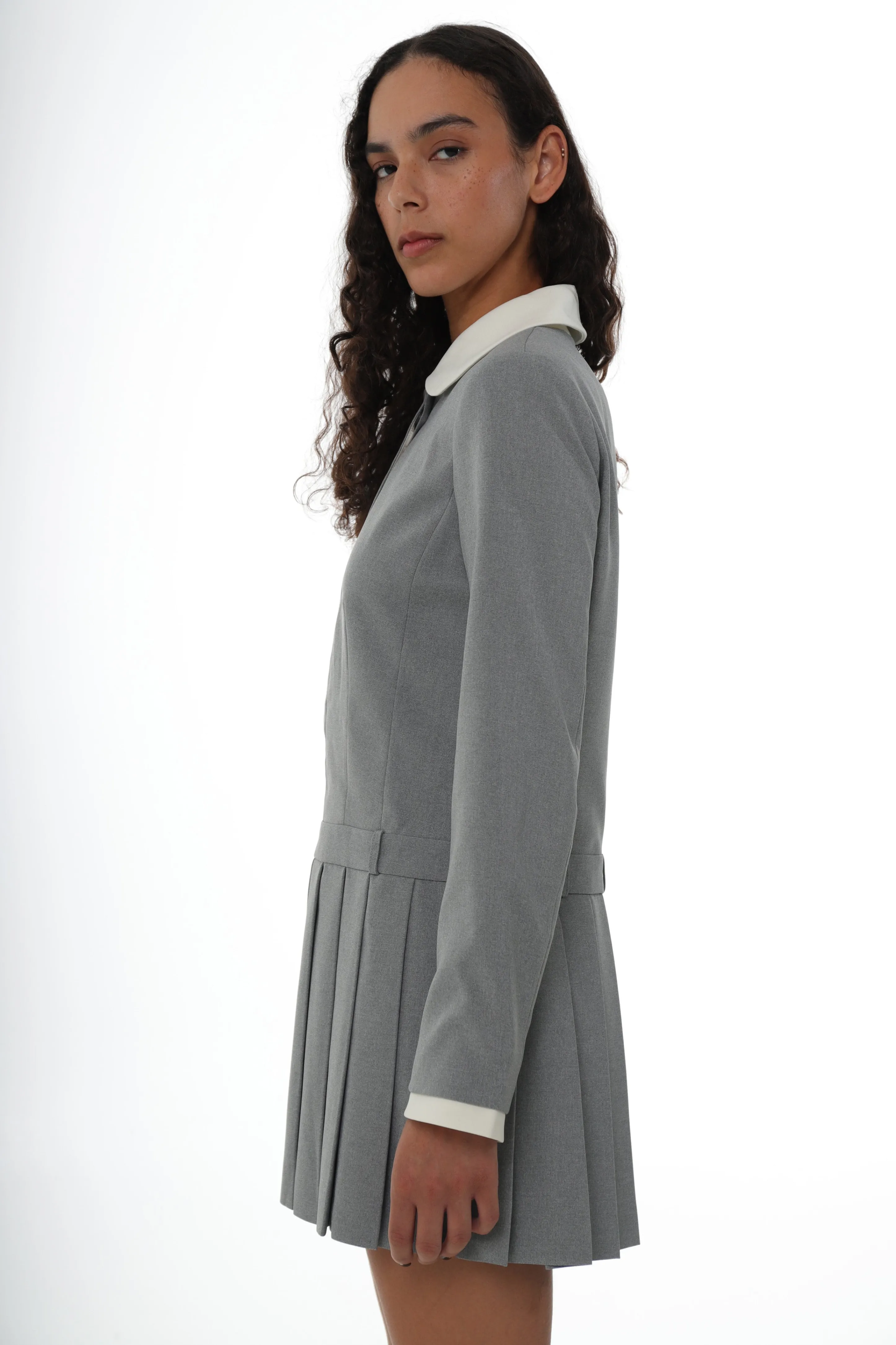 ADO DRESS IN GREY