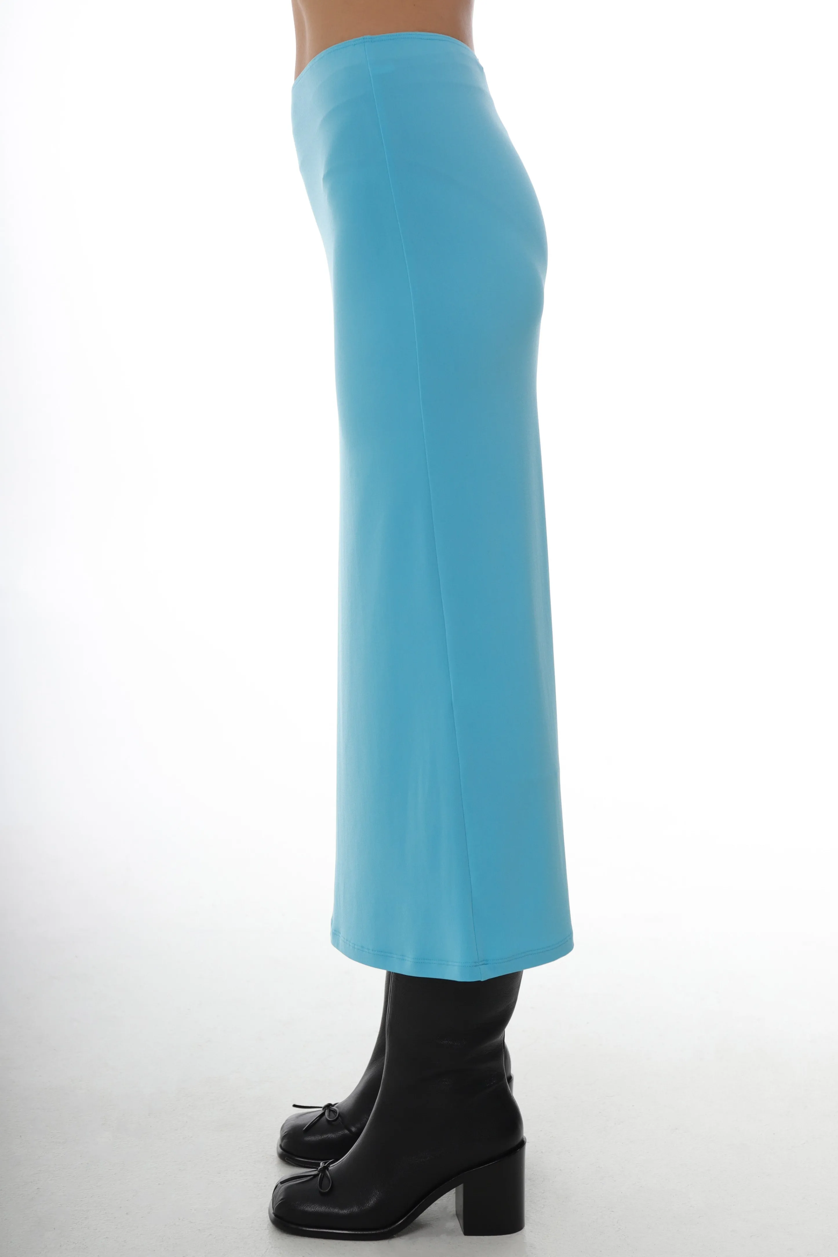 AXEW SKIRT IN TURQUOISE