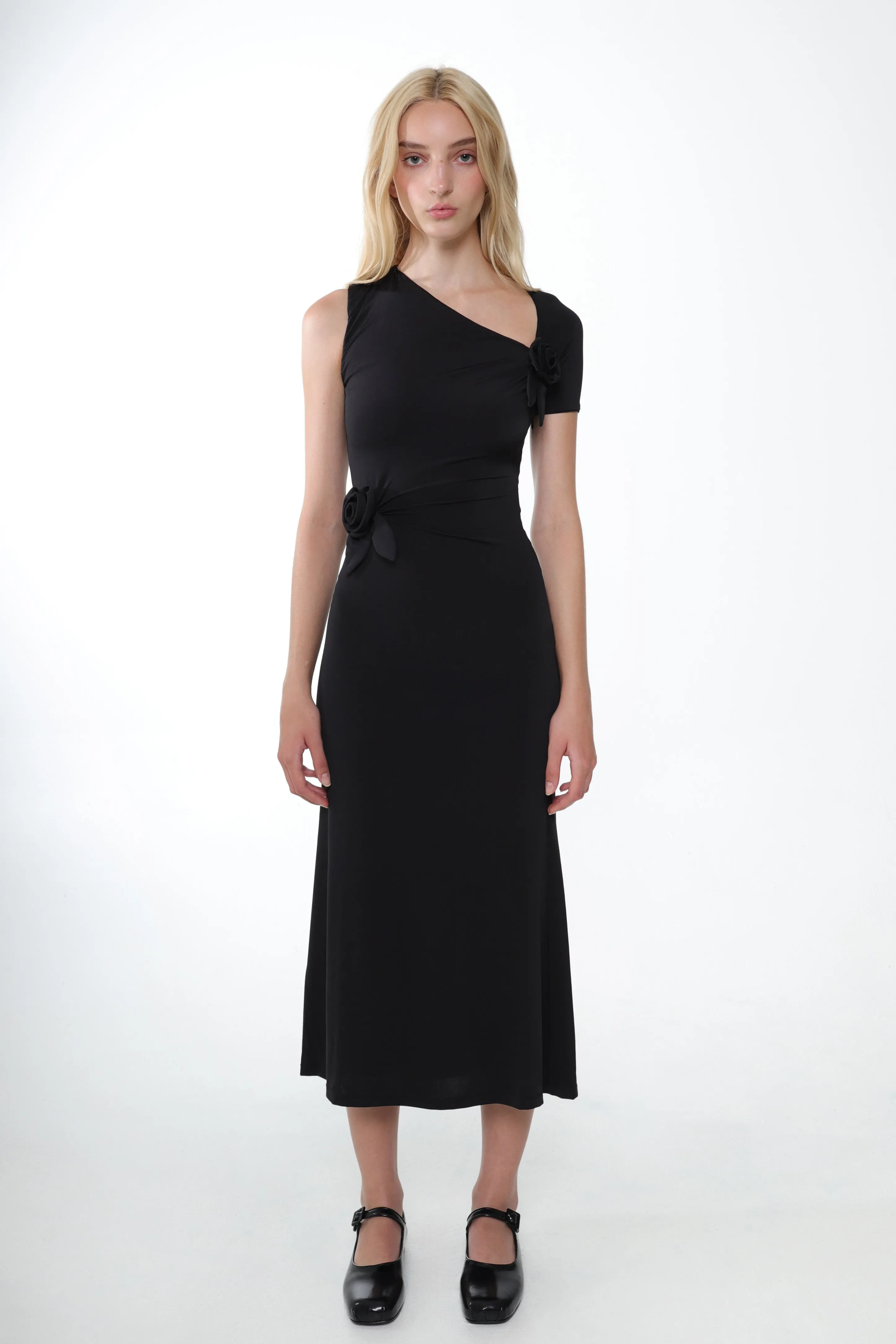 FILLE DRESS IN BLACK