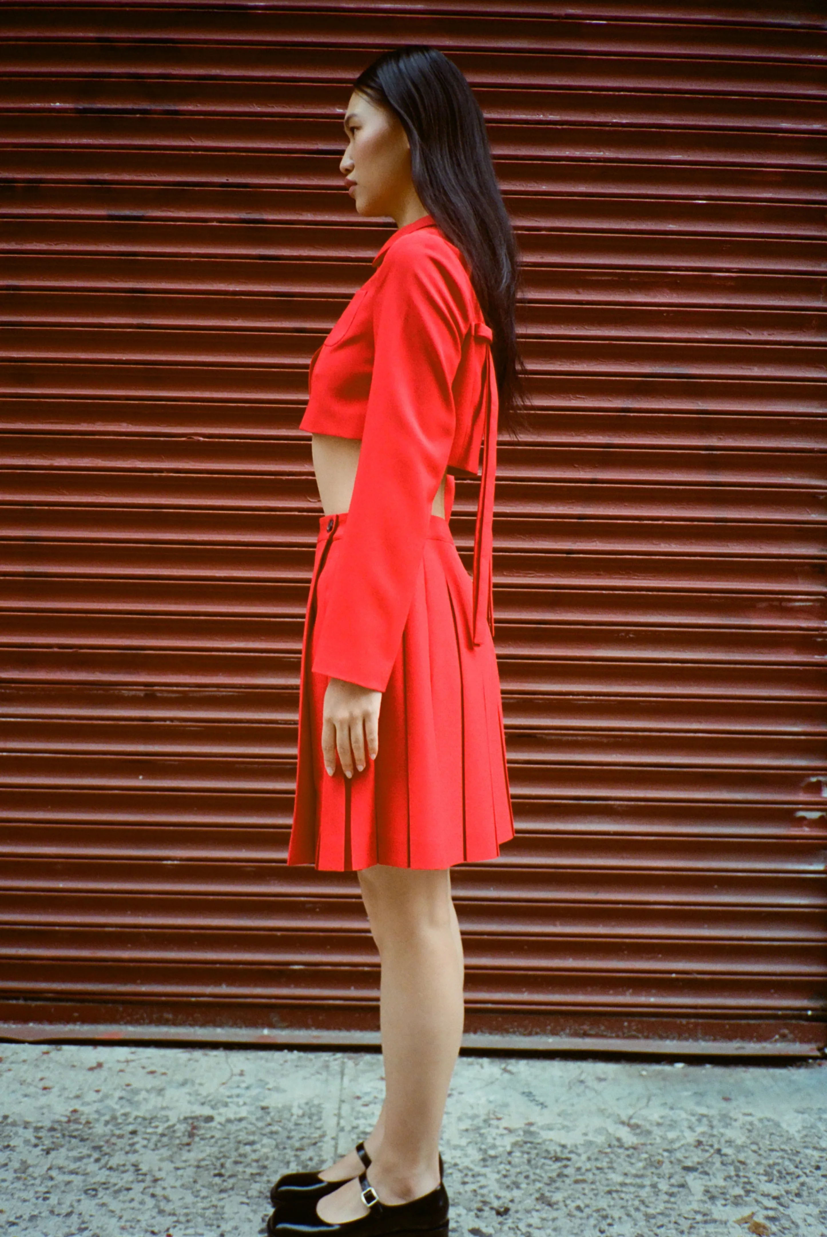 ASTRA SKORT IN RED